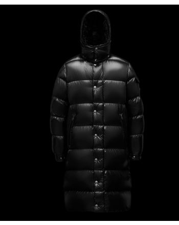 Moncler Women's Hanoverian Long Down Jacket Black